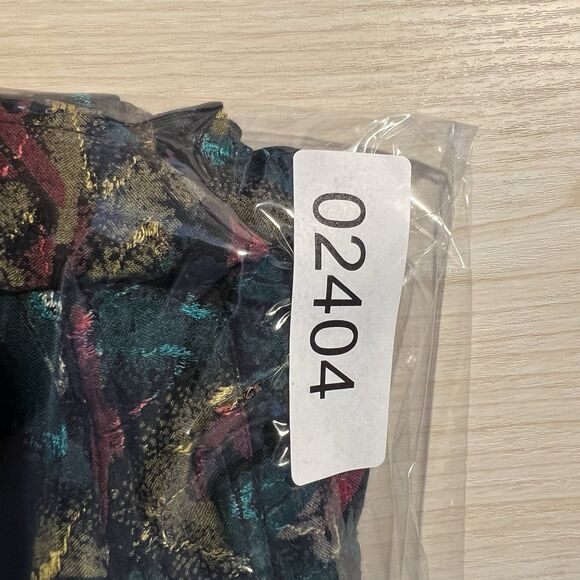 Mens Cosi VTG Casual Button SS Shirt L Colorful Retro Geometric Grunge - Picture 8 of 8